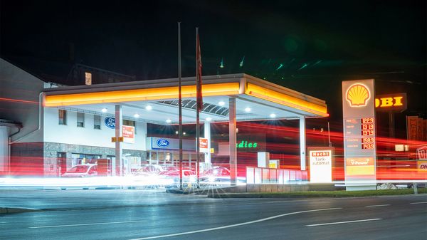 Foto Tankstelle